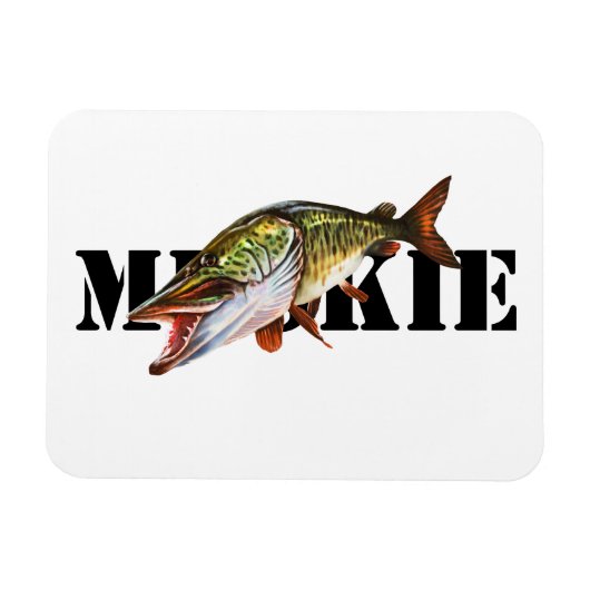 Magnet Flexible Muskie (Horizontal)