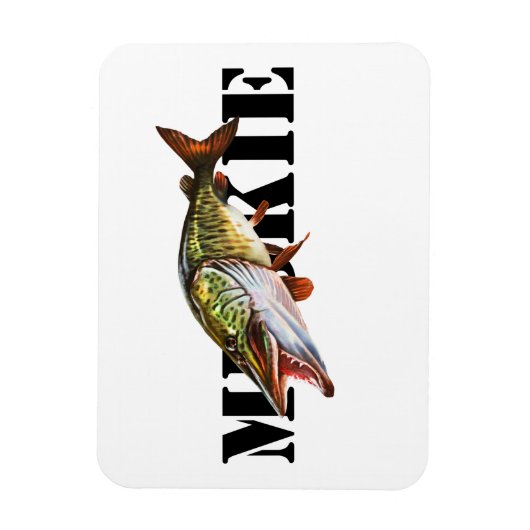 Magnet Flexible Muskie (Vertical)