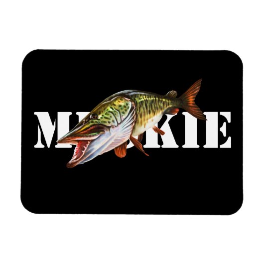 Magnet Flexible Muskie (Horizontal)