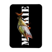 Magnet Flexible Muskie (Vertical)
