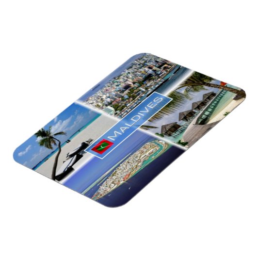 Magnet Flexible MV Maldives - Malè - (Côté Gauche)