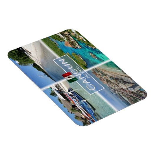 Magnet Flexible MX Mexico - Cancun - (Côté Droit)