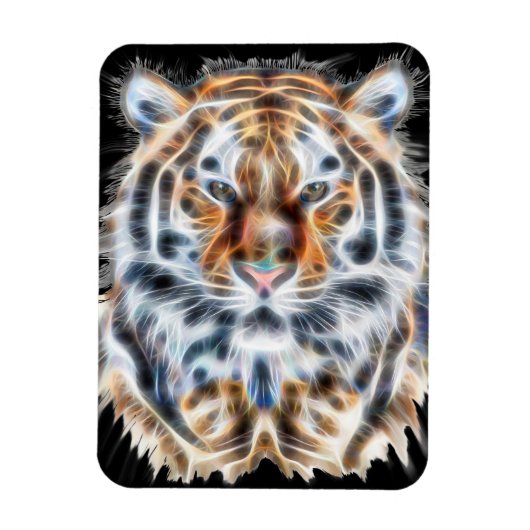 Magnet Flexible My Cat is Agir Up Tiger énergie faciale (Vertical)