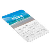 Magnet Flexible My Happy Place Turquoise Sandy Beach (Côté Droit)