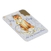 Magnet Flexible My Shiba Inu Ate Mon plan de leçon (Côté Droit)