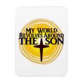 Magnet Flexible My World Revolves (Vertical)