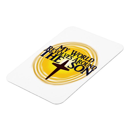 Magnet Flexible My World Revolves (Côté Gauche)