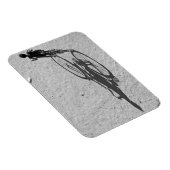 Magnet Flexible Myamar, Bagan, Jeune garçon faisant du vélo énorme (Côté Droit)