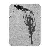 Magnet Flexible Myamar, Bagan, Jeune garçon faisant du vélo énorme (Vertical)