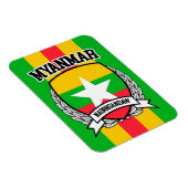 Magnet Flexible Myanmar (Côté Droit)