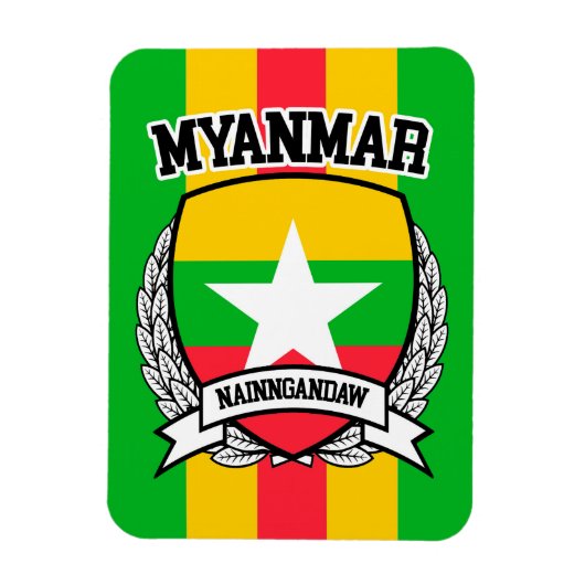 Magnet Flexible Myanmar (Vertical)