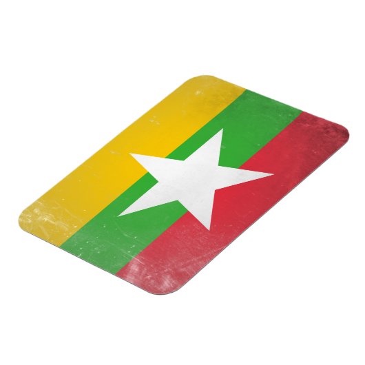 Magnet Flexible Myanmar (Côté Gauche)