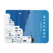 Magnet Flexible Mykonos Grèce (Horizontal)