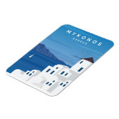 Magnet Flexible Mykonos Grèce (Côté Gauche)