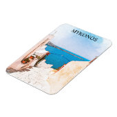 Magnet Flexible Mykonos Grèce Ocean View Travel (Côté Gauche)
