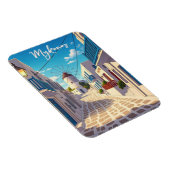 Magnet Flexible Mykonos Path Grèce Cyclades Travel (Côté Droit)
