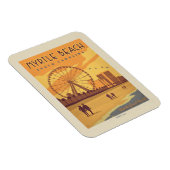 Magnet Flexible Myrtle Beach | Caroline du Sud (Côté Droit)