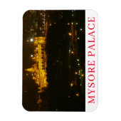 Magnet Flexible Mysore Palace à la nuit frigo aimant (Vertical)