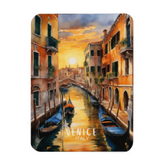 Magnet Flexible Mystérieusement beau coucher de soleil à Venise