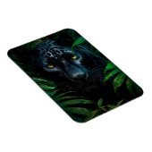 Magnet Flexible Mystérieux Black Panther Jungle Faune Design (Côté Droit)