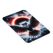 Magnet Flexible Mystical Cosmic Celestial Owl (Côté Droit)