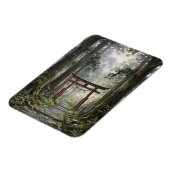 Magnet Flexible Mystical forest and torii gate that symbolizes it (Côté Gauche)