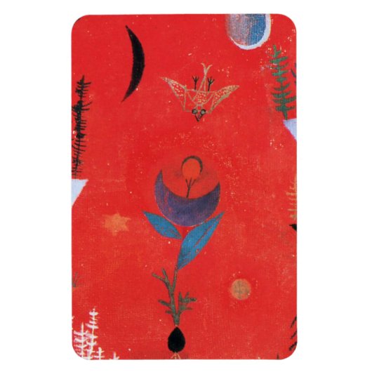 Magnet Flexible Mythe des fleurs Paul Klee (Vertical)