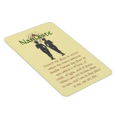 Magnet Flexible Namaste & Astra Feminine Word Art (Côté Droit)