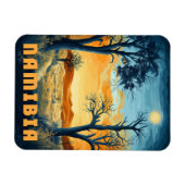 Magnet Flexible Namibie - Retro African Safari (Horizontal)