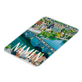 Magnet Flexible Namur Belgique Photo Vintage (Côté Gauche)