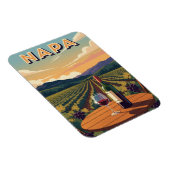 Magnet Flexible Napa Valley California (Côté Droit)