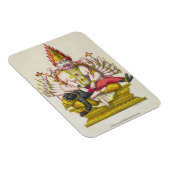 Magnet Flexible Narasimha, gravée par Marlet (Côté Droit)