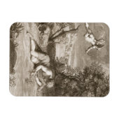 Magnet Flexible Narcisse Transformé en Fleur, 1730 (gravi) (Horizontal)