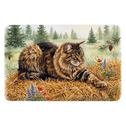Magnet Flexible Nari de la forêt (Horizontal)