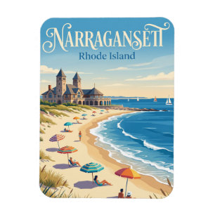 Magnet Flexible Narragansett, Rhode Island