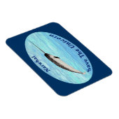 Magnet Flexible Narwhal - Sauvez La Licorne (Côté Droit)