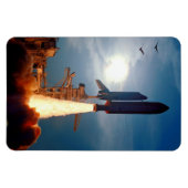 Magnet Flexible NASA Space Shuttle Discovery Launch STS-64 (Horizontal)