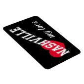 Magnet Flexible Nashville mon amour (Côté Droit)