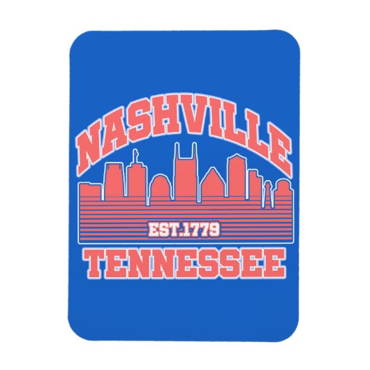 Magnet Flexible Nashville, Tennessee (Vertical)