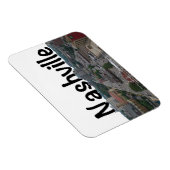 Magnet Flexible Nashville TN Skyline avec Nashville dans le ciel (Côté Droit)