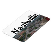 Magnet Flexible Nashville TN Skyline avec Nashville dans le ciel (Côté Gauche)