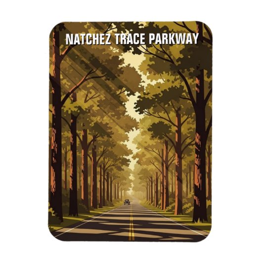 Magnet Flexible Natchez Trace Parkway (Vertical)