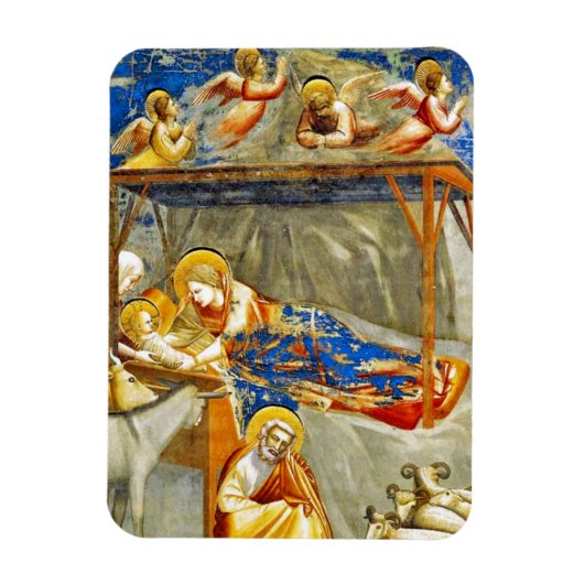 Magnet Flexible Nativité Naissance de Jésus (Vertical)