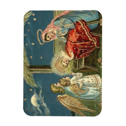 Magnet Flexible Nativity Scene Bethlehem (Vertical)