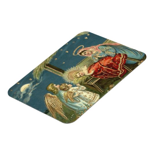 Magnet Flexible Nativity Scene Bethlehem (Côté Gauche)