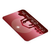 Magnet Flexible Nativity Scene O Come Let Us Adore Him Christmas (Côté Droit)