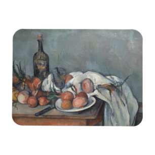 Magnet Flexible Nature morte aux oignons, peinture à l'huile, Paul