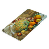 Magnet Flexible Nature morte de la récolte rustique avec citrouill (Côté Gauche)