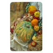 Magnet Flexible Nature morte de la récolte rustique avec citrouill (Vertical)