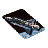 Magnet Flexible Navette spatiale avec Baie de cargaison ouverte (Côté Droit)